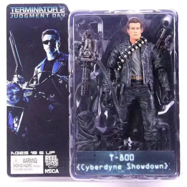 Figura de acción de Terminator Genesis, película T800 de 18cm, articulaciones móviles, modelo de PVC