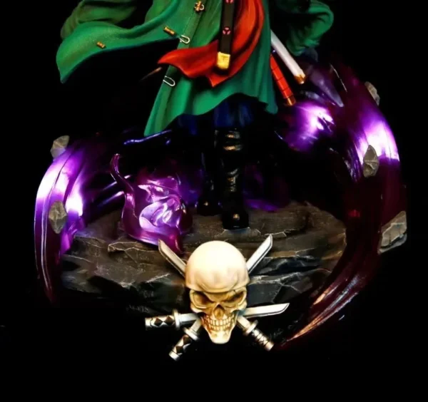 Figura de acción de anime GK Roronoa Zoro de 44cm, estatua de PVC, coleccionables - Imagen 2