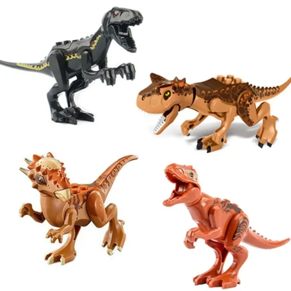 NUEVA figura de acción de dinosaurio, 20 unids/set figura de T-rex de juguete - Imagen 3