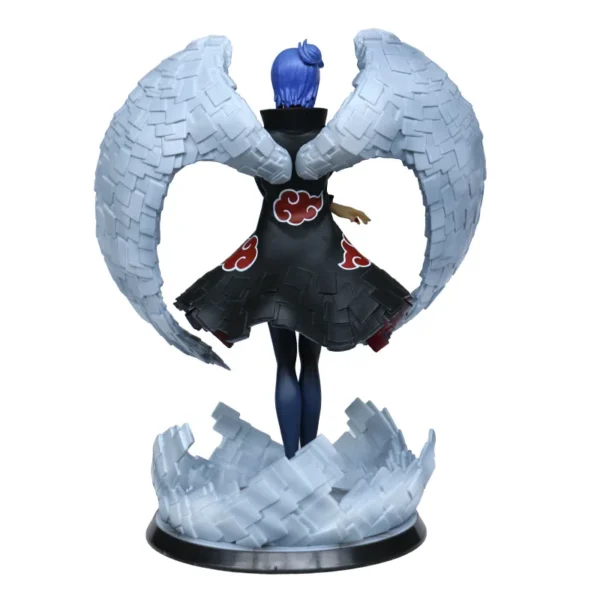 Figura de acción de Shippuden, figura de anime GK Konan de Akatsuki 26cm, alas de Ángel, Figura de acción Anime Naruto Shippuden - Imagen 4