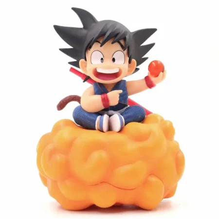 Figura de Anime, muñeco de Son Goku, nube de salto mortal, niño pequeño, figura de acción de Goku,