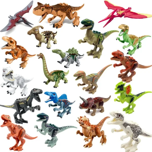 NUEVA figura de acción de dinosaurio, 20 unids/set figura de T-rex de juguete - Imagen 6