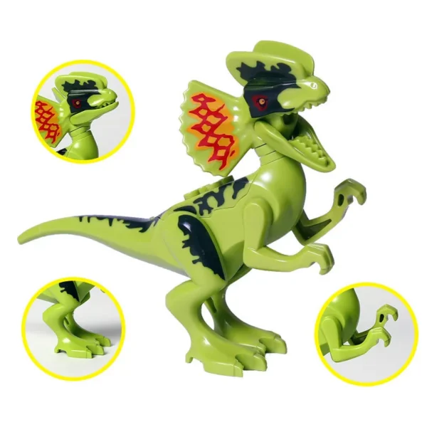 NUEVA figura de acción de dinosaurio, 20 unids/set figura de T-rex de juguete - Imagen 4