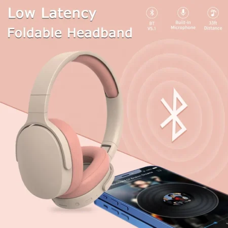 Shuoyin P2961 fábrica plegable inalámbrico BT auriculares audifonos auriculares p2961 auriculares inalámbricos