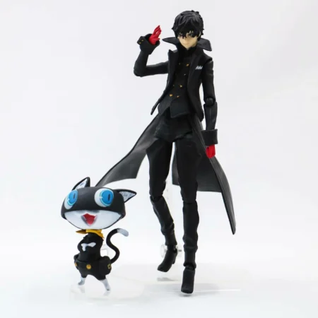 Figura de acción de anime Persona 5 363 Shujinkou y Morgana de 15CM, juguete modelo de PVC para regalos
