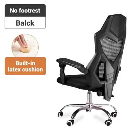 Silla ejecutiva ergonómica para jugadores, silla giratoria, sillas para juegos de oficina con reposacabezas y reposapiés