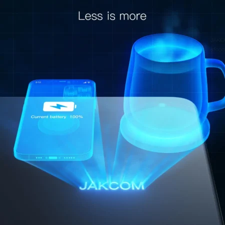 JAKCOM MC3 alfombrilla de ratón con calefacción de carga inalámbrica, rgb