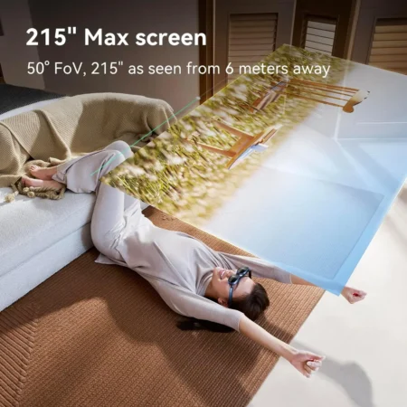 2023 HOT Sale Rokid Max AR Smart Glasses Headband Augmented Reality Display 3D Video VR AR Glasses