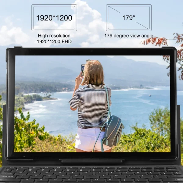 2023 Notebook más vendido Buen precio Tablet 5G Wifi Banda dual 2 en 1 Computadora portátil Tablet Pc con teclado - Imagen 2