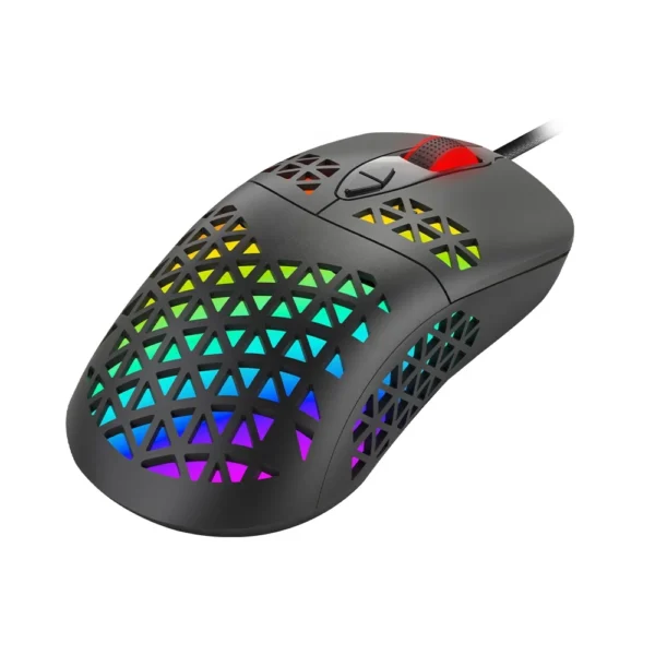 Combo de teclado y mouse para juegos de escritorio con cable LED RGB para jugadores profesionales V4 - Imagen 5