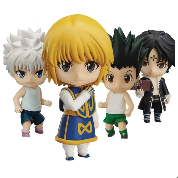 Figura Hunter X Hunter de 10cm #1184 Gon Freecss Killua Zoldyck #1185 figura de arcilla en miniatura de juguete para regalos