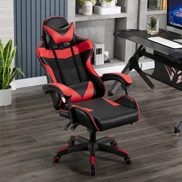 Hermosa silla Gamer, confortable con reposa pies. - Imagen 2