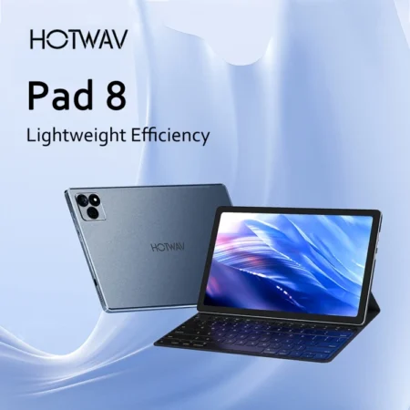Tableta global HOTWAV Pad 8 de 10,4 pulgadas, 8G, 256G, 7500mAh, Android 13, Unisoc T606, 4G