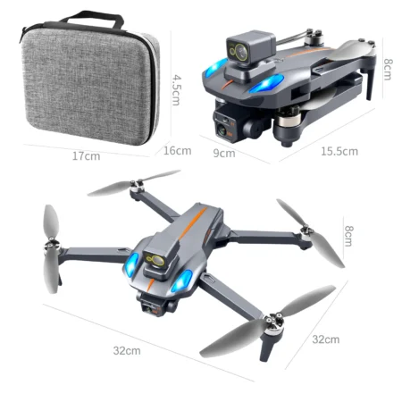 Drone 4K Professional K911 MAX GPS  Obstacle Avoidance 8K Dual HD Camera Brushless Motor Foldable Quadcopter RC Distance 1200M