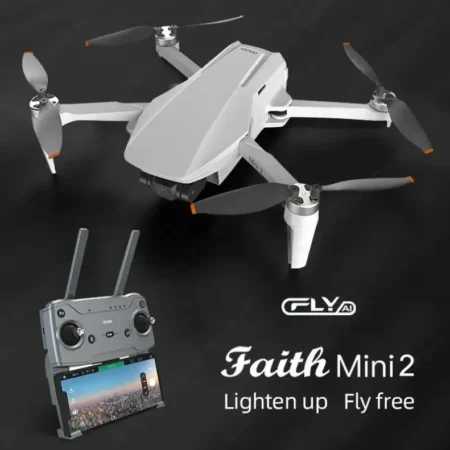 Dron 4K Cámara Profesional HD FPV C-FLY Faith Mini2  Drone 3 ejes cardán 240g Motor sin escobillas 5KM Quadcopter Faith drone mini 2