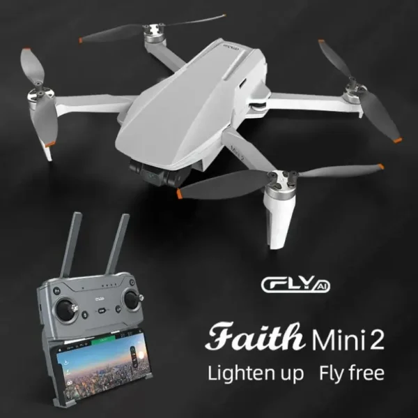 Dron 4K Cámara Profesional HD FPV C-FLY Faith Mini2  Drone 3 ejes cardán 240g Motor sin escobillas 5KM Quadcopter Faith drone mini 2